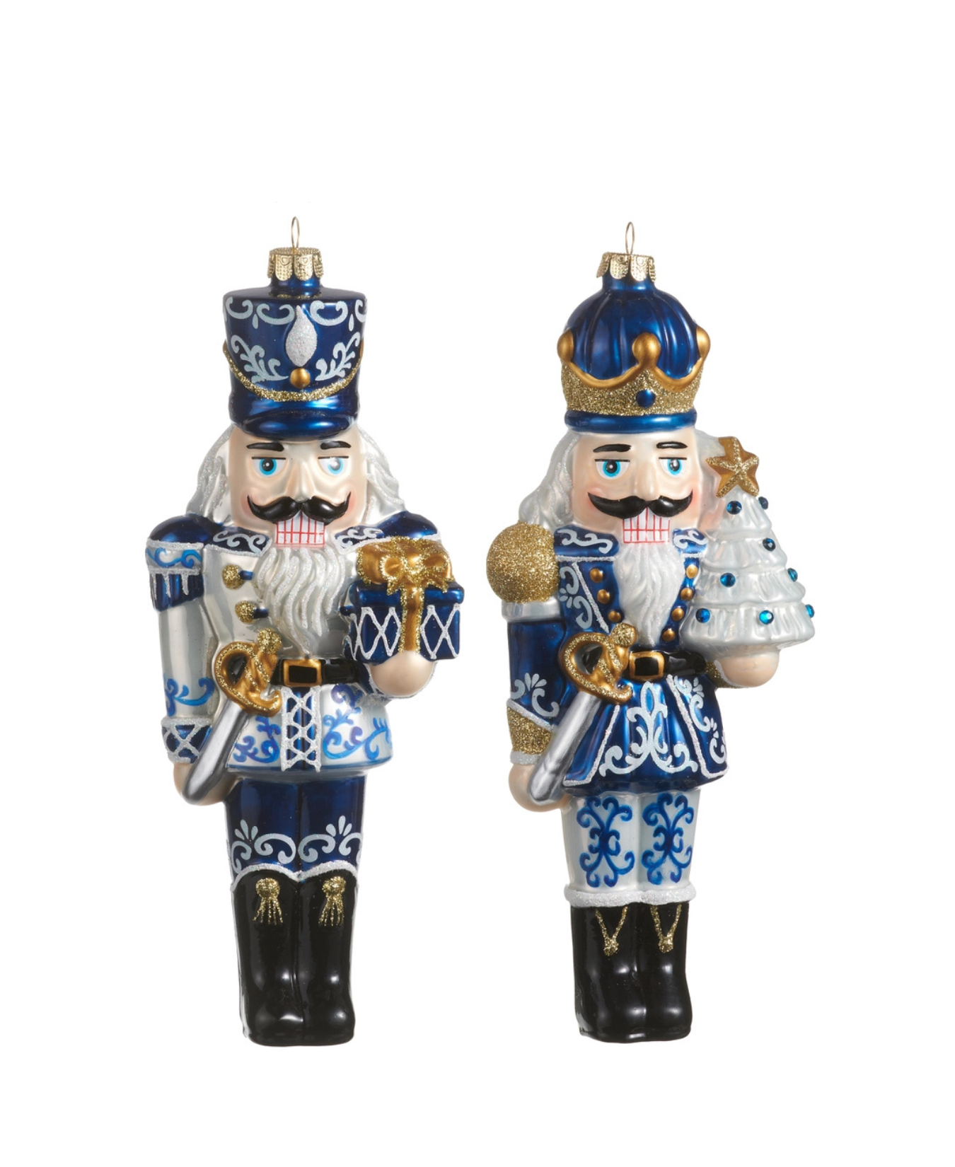 8.25" Chinoiserie Nutcracker Ornament-Raz Imports-4652998
