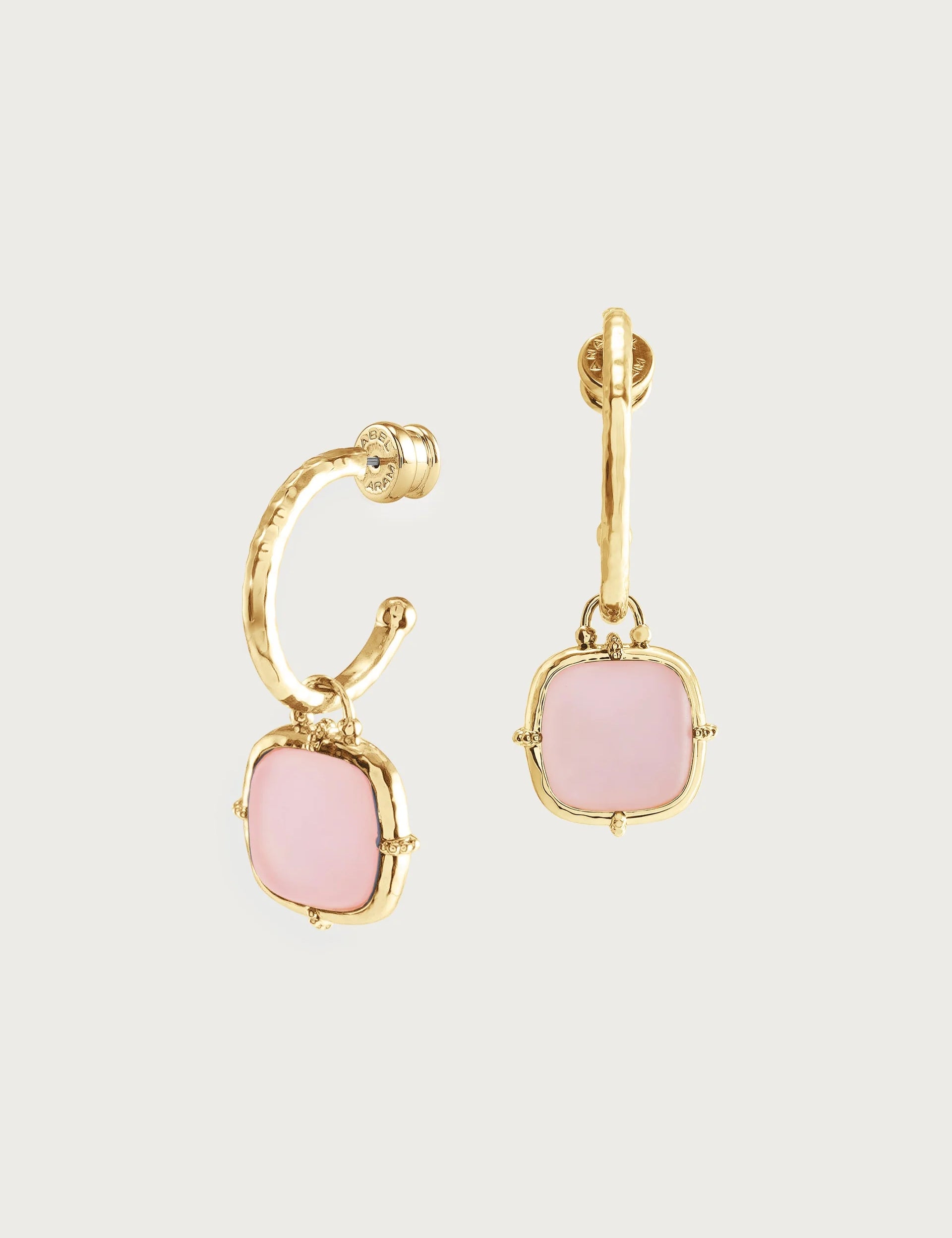 Farrier Charm Hoop Earrings | Large