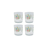 Mahjong Tiles Suite of 4 Double Old Fashioned Glasses_8086M