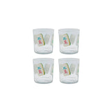 Mahjong Tiles Suite of 4 Double Old Fashioned Glasses_8086M