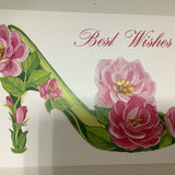 Wedding Card- Roses Shoe Wedding Shower