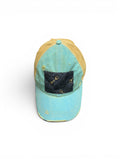 Distressed Designer Scarf Baseball Hat