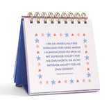52 Weeks of America Quotes Flip Desk Calendar