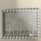 3381W Baubles White 5x7 Frame