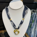 Scarf Charm Necklace