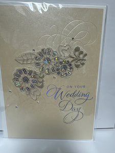 Floral Applique Wedding