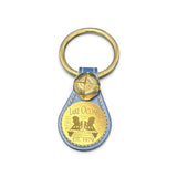 Lake Oconee Brass Disc Bell | Blue