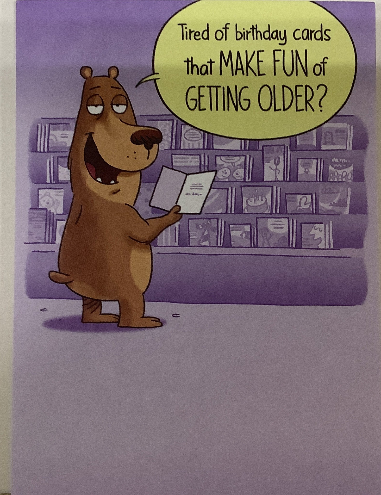 Bday Card: Animal Reading