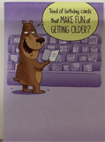 Bday Card: Animal Reading