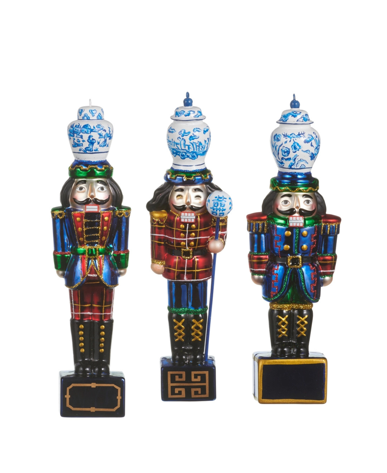 8" Noble Nutcracker Ornament-Raz Imports-4652913