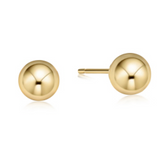 Classic 8mm Ball Stud- Gold