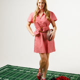 Georgia Red and White Gingham