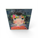 Bright Floral Face 16" x 16"