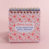 52 Weeks of America Quotes Flip Desk Calendar