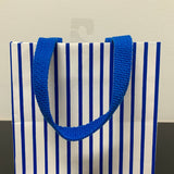 Blue Stripes Gift Bag - Small