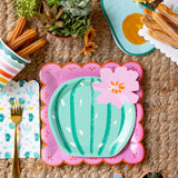 Fiesta Cacti Pattern Dinner Napkin