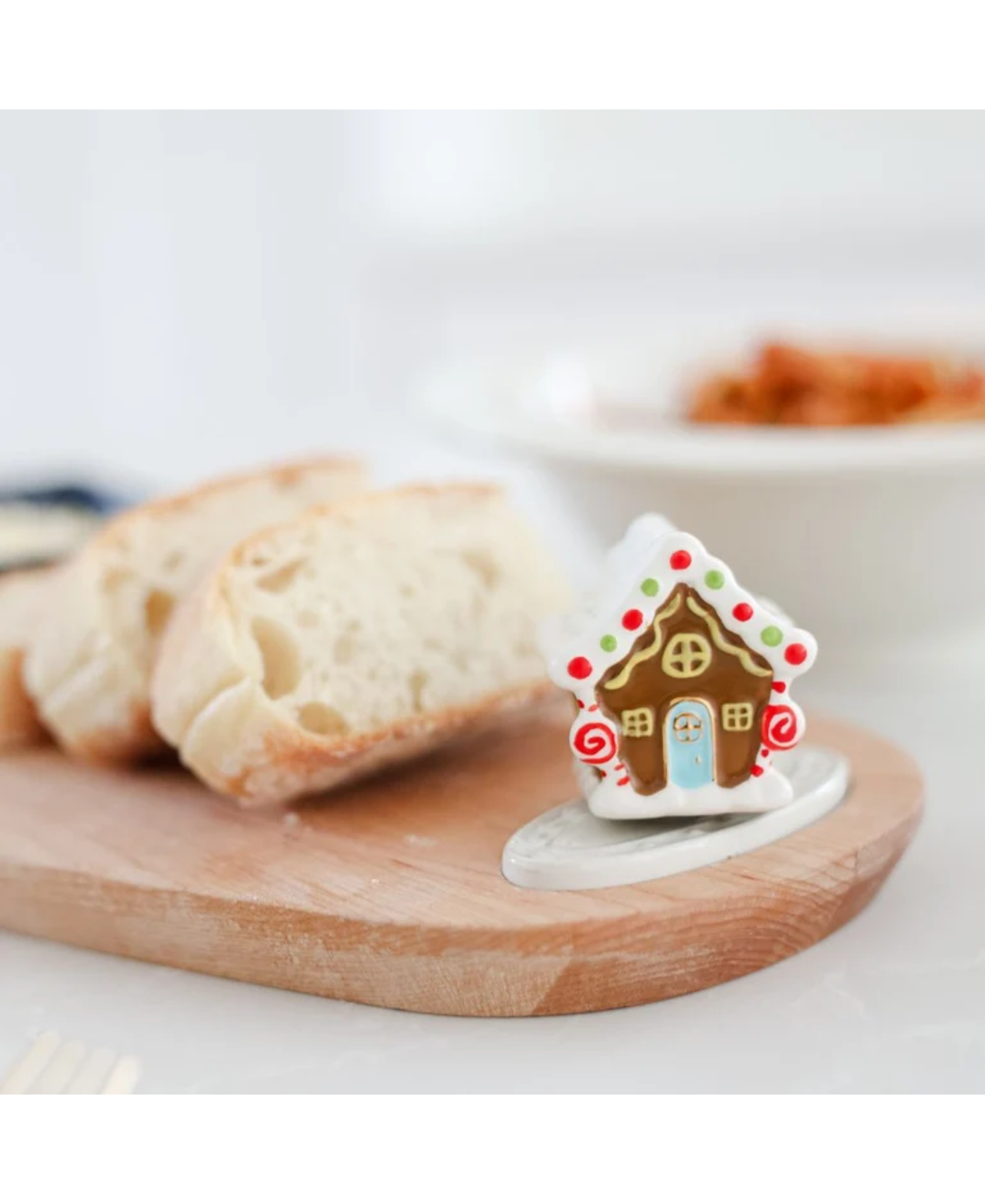 A218 Gingerbread House Mini-Nora Fleming-A218