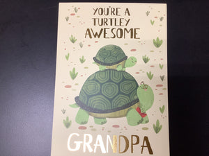 Turtley Cool Grandpa