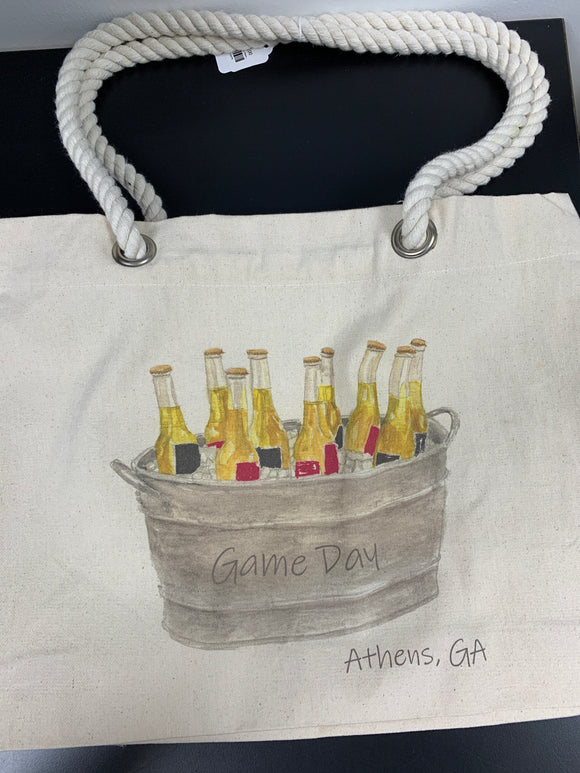 Game Day Athens Tote Bag TOTE1040UGA