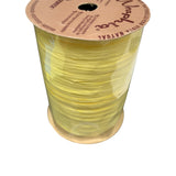 Matte Yellow Wraphia