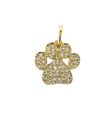 Paw Print Charm