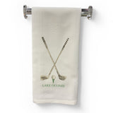 Golf Clubs Lake Oconee  Tea Towel