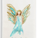 D1088QA Blue Celestial Angel - Angels are Everywhere