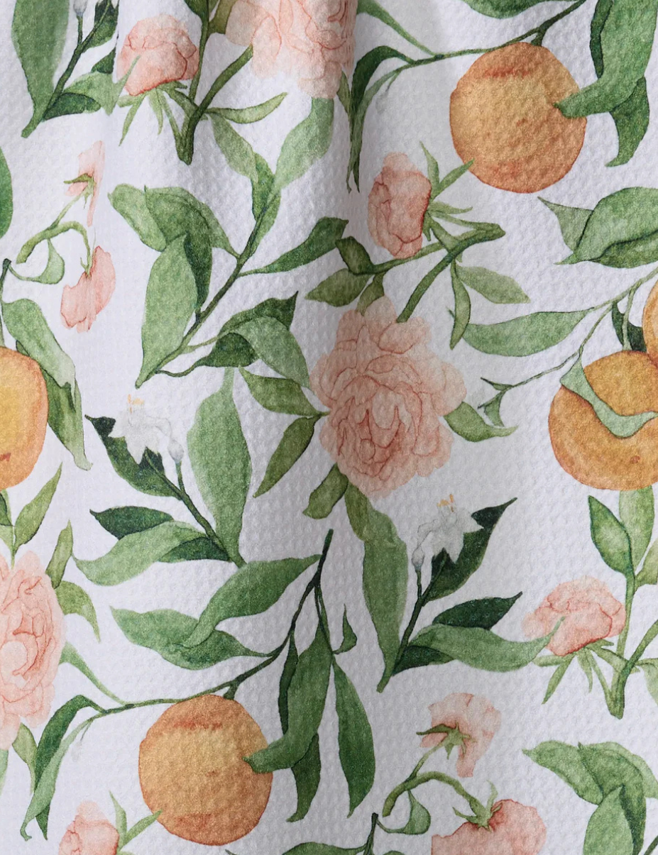 A Peony for Your Thoughts Tea Towel