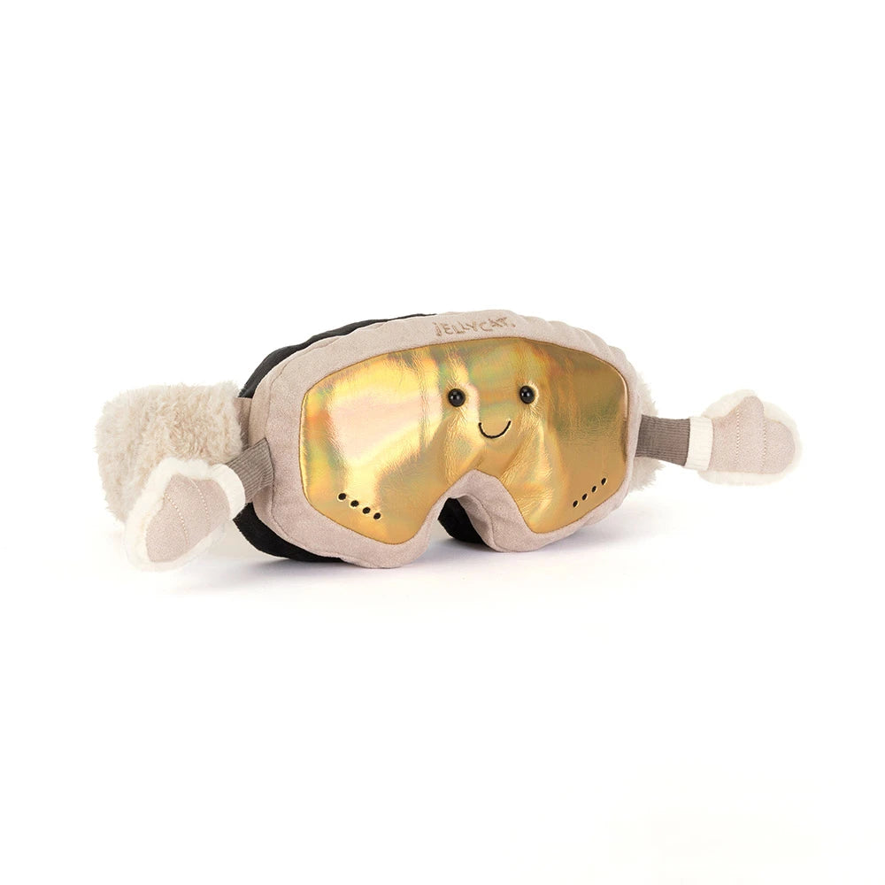 a stuffed toy mask with a face