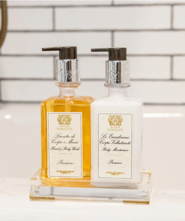 Acrylic Tray For Hand Wash & Body Moisturizer_Antica Farmacista_BBLTRAY