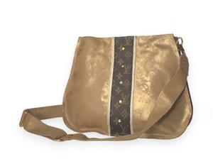 Alison Crossbody Bronze Leather