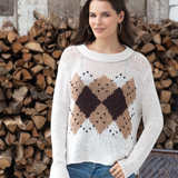 Argyle Vest Chunky Sweater_Wooden Ships_K57Y2W181