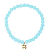 Small Glass Bead Stretch Bracelet