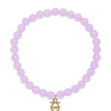 Small Glass Bead Stretch Bracelet