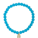 Small Glass Bead Stretch Bracelet