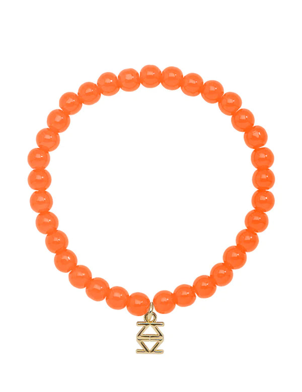 Small Glass Bead Stretch Bracelet
