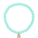 Small Glass Bead Stretch Bracelet