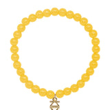 Small Glass Bead Stretch Bracelet