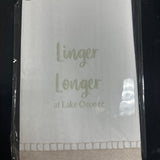 Linger Longer at Lake Oconee Guest Towels