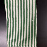 Madison Stripe Napkin Green/White (Copy)