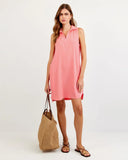 Sleeveless A-Line Dress | Wild Coral
