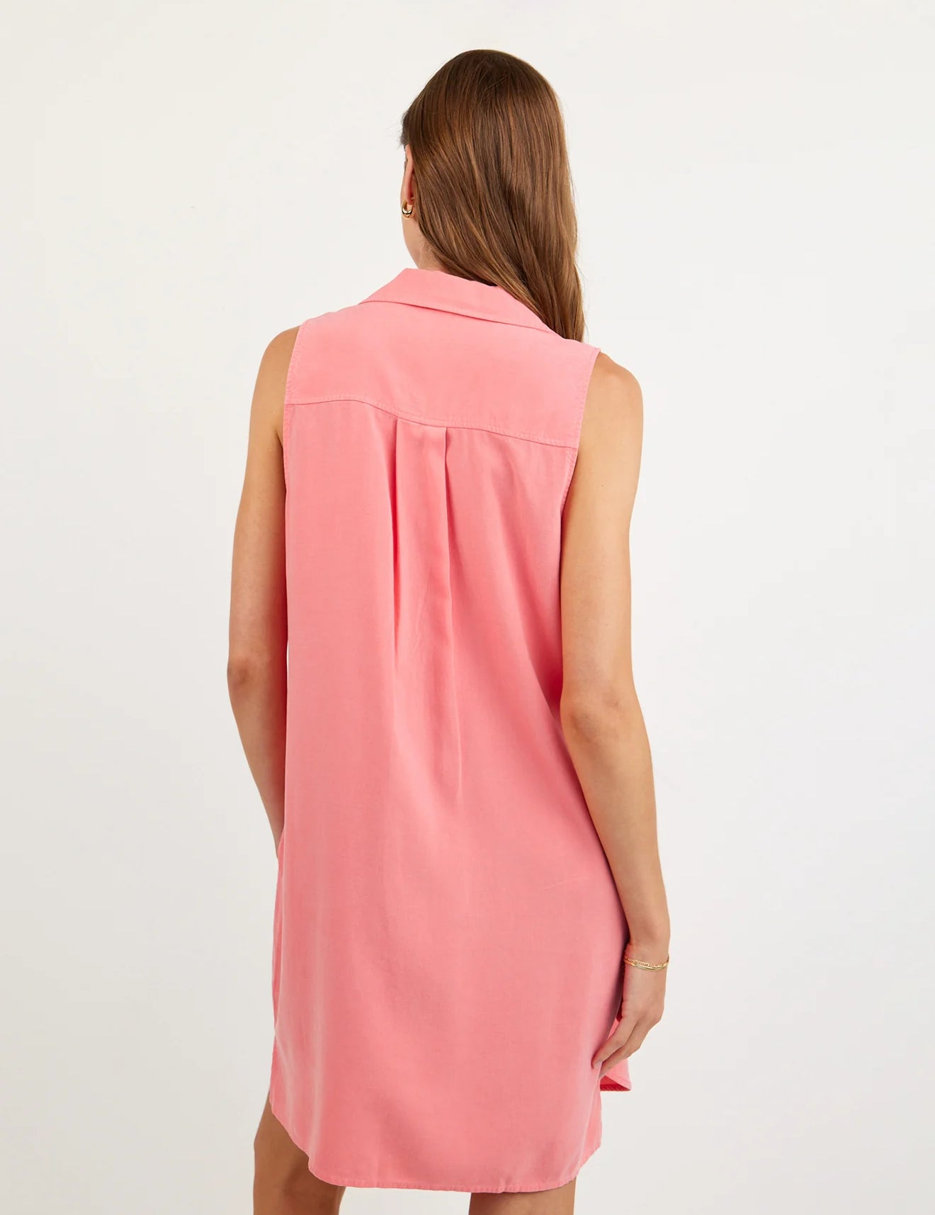 Sleeveless A-Line Dress | Wild Coral
