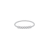 Classic Sterling Beaded Bliss 3MM Bead Bracelet Sterling