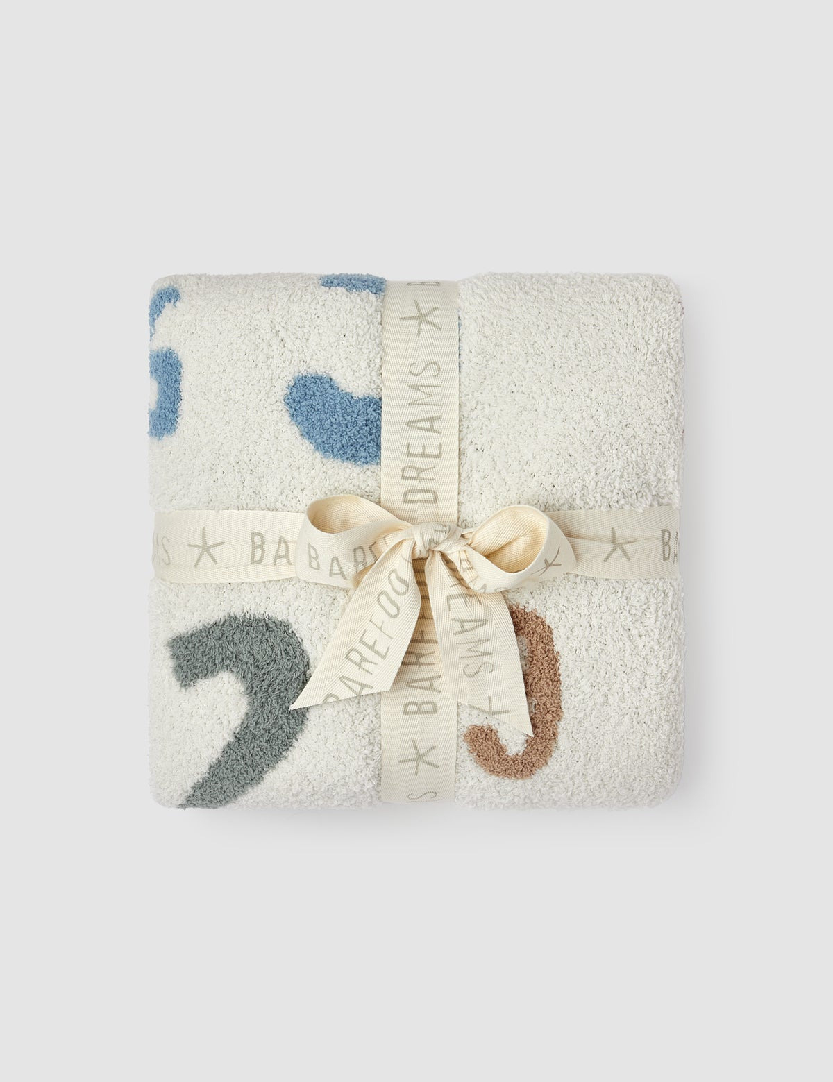 CozyChic Stroller Number Blanket | Honeycomb Multi