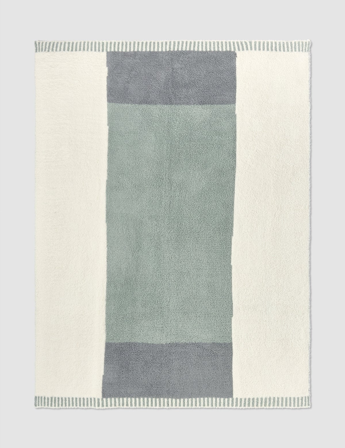 CozyChic Cova Center Stripe Throw | Beach Glass Multi