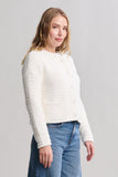 CozyChic Textured Button Front Cardigan
