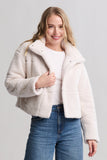 Brushed CozyChic Puffer Jacket | Sand Dune