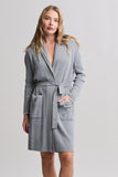 CCUL Contrast Scallop Ribbed Robe