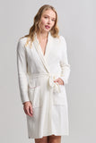 CCUL Contrast Scallop Ribbed Robe