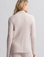 CCUL Lurex Rib Button Front Shirt